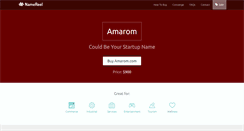 Desktop Screenshot of amarom.com